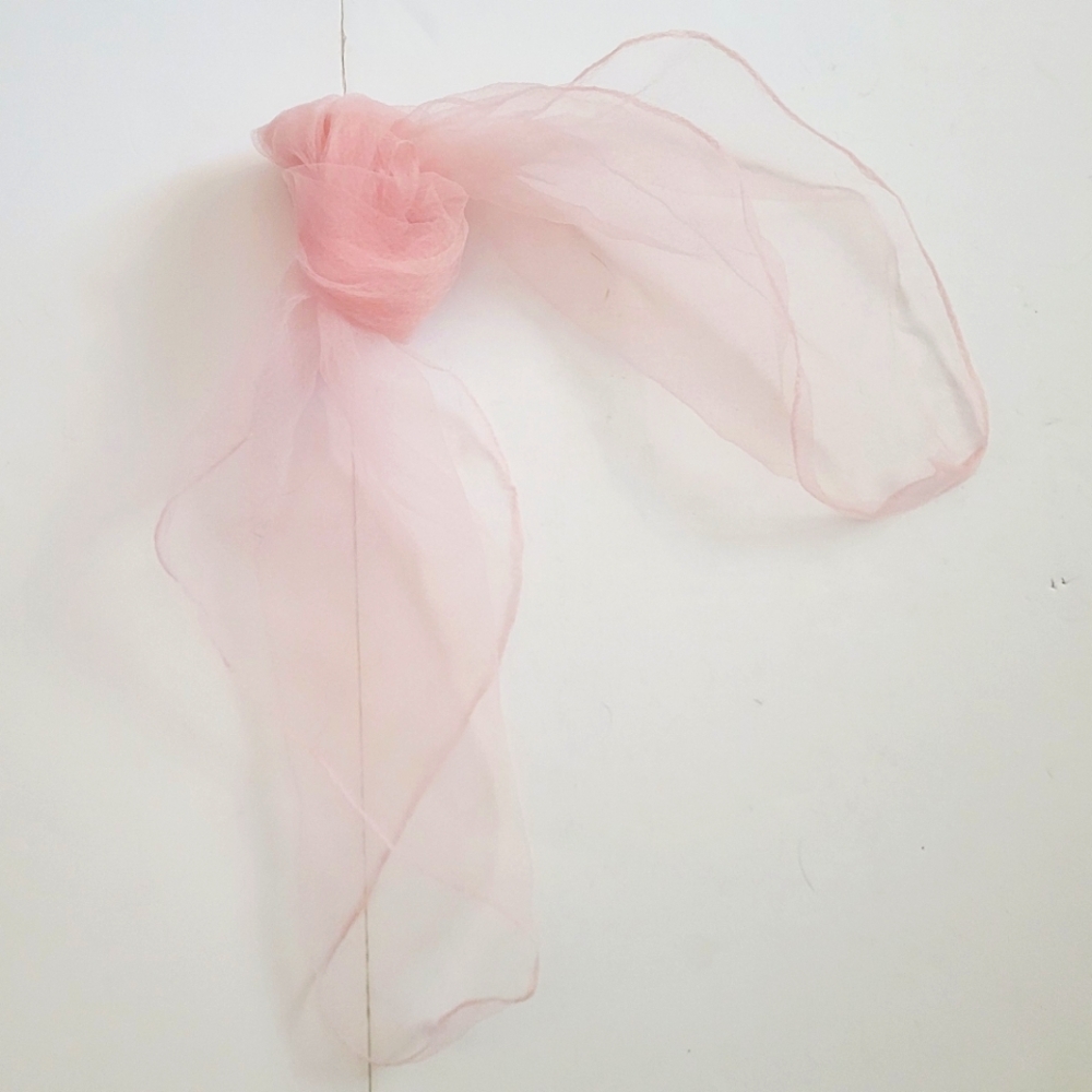 PinkScarf, Vintage+Sheer